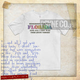 Somebody Went To Florida And All I Got Was This Lousy T-Shirt 1979 Vintage Men's T-Shirt