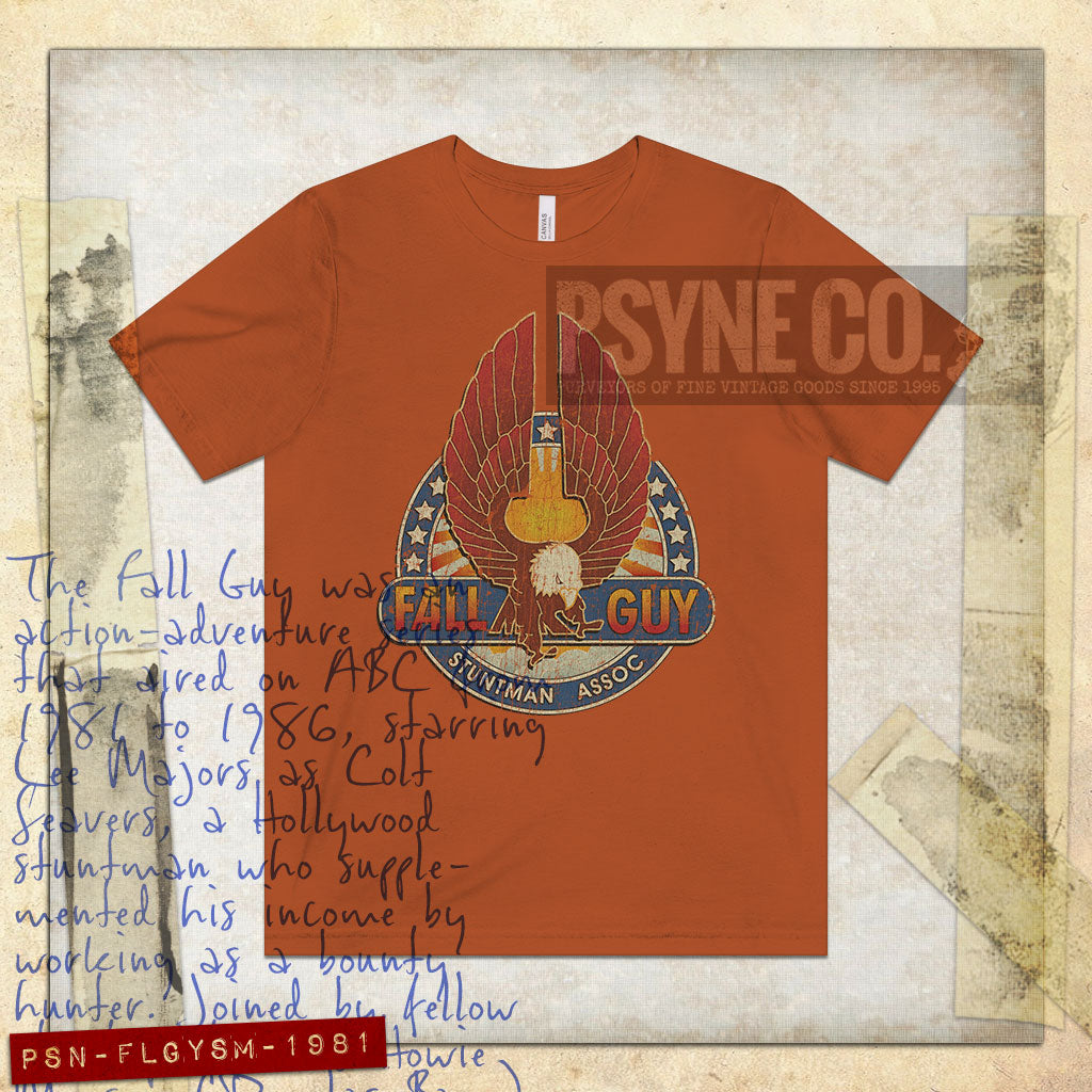 Fall Guy Stuntman Association 1981 Vintage Men’s T-Shirt