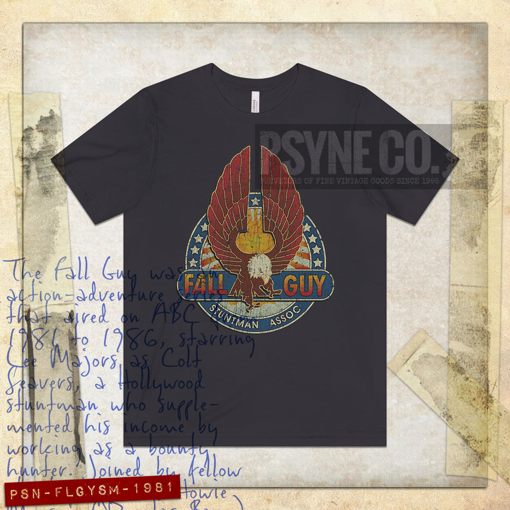 Fall Guy Stuntman Association 1981 Vintage Men’s T-Shirt