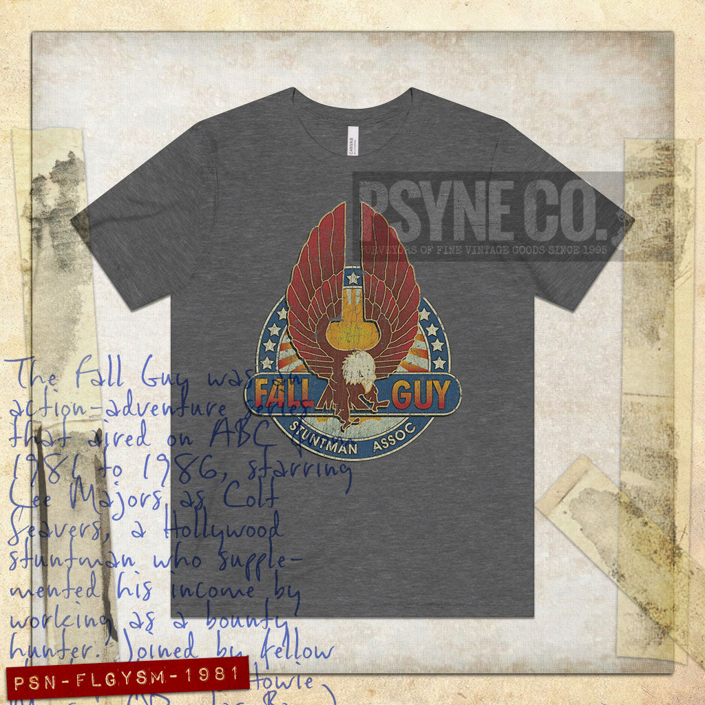 Fall Guy Stuntman Association 1981 Vintage Men’s T-Shirt
