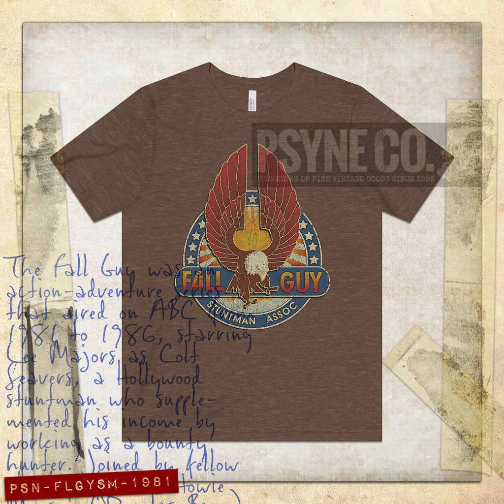 Fall Guy Stuntman Association 1981 Vintage Men’s T-Shirt