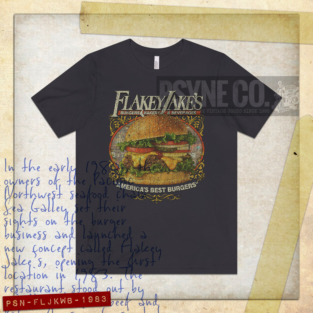 Flakey Jake's World's Best 1983 Vintage Men's T-Shirt