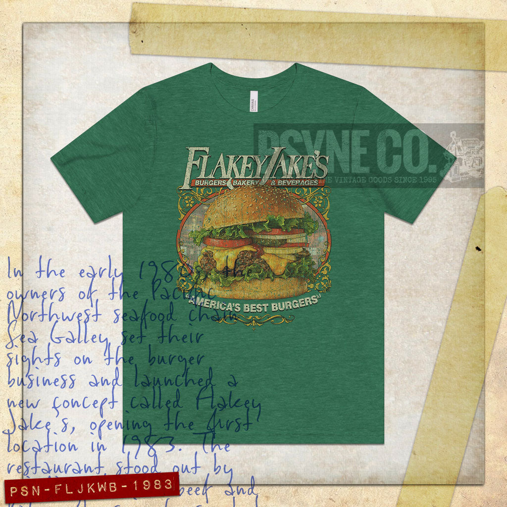 Flakey Jake's World's Best 1983 Vintage Men's T-Shirt