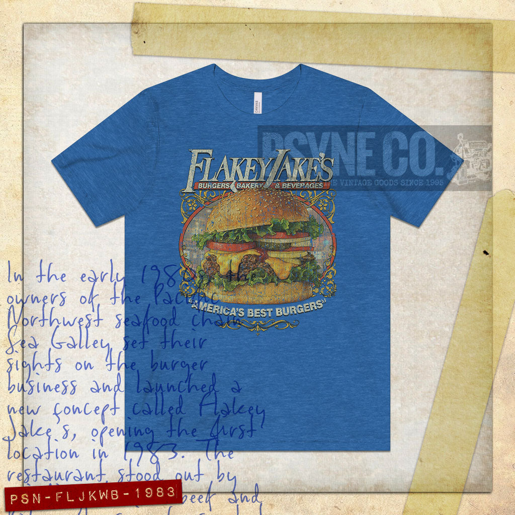 Flakey Jake's World's Best 1983 Vintage Men's T-Shirt