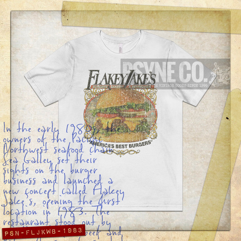 Flakey Jake's World's Best 1983 Vintage Men's T-Shirt