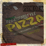 Florida Style Pizza 1972 Vintage Men's T-Shirt