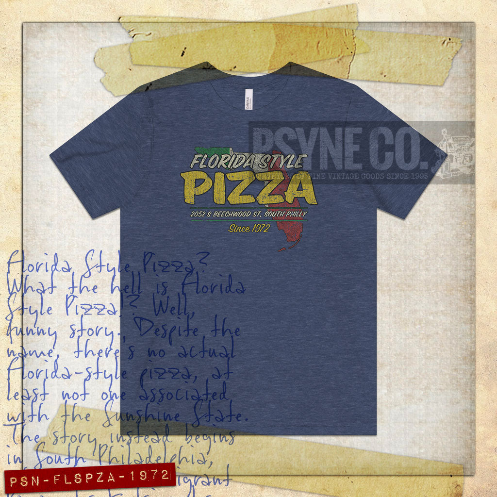 Florida Style Pizza 1972 Vintage Men's T-Shirt
