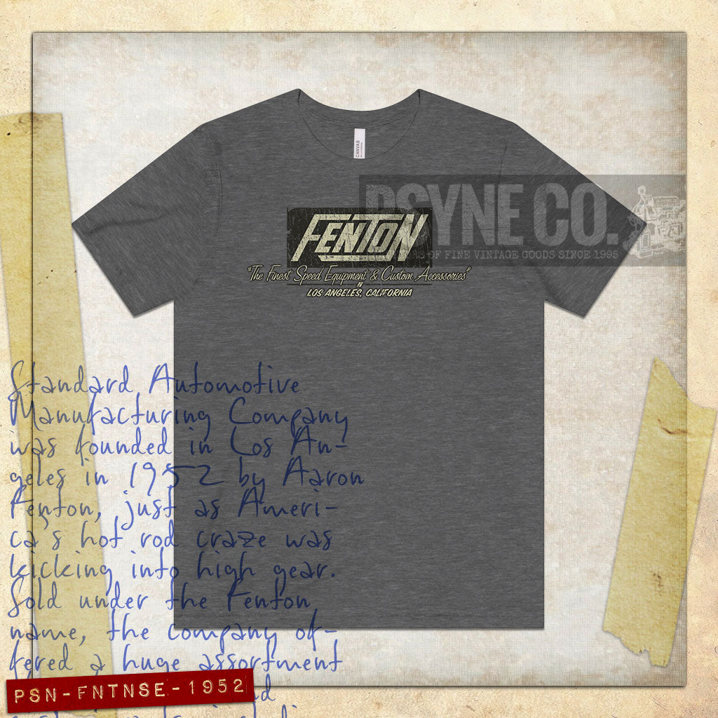 Fenton Speed Equipment 1952 Vintage Men's T-Shirt