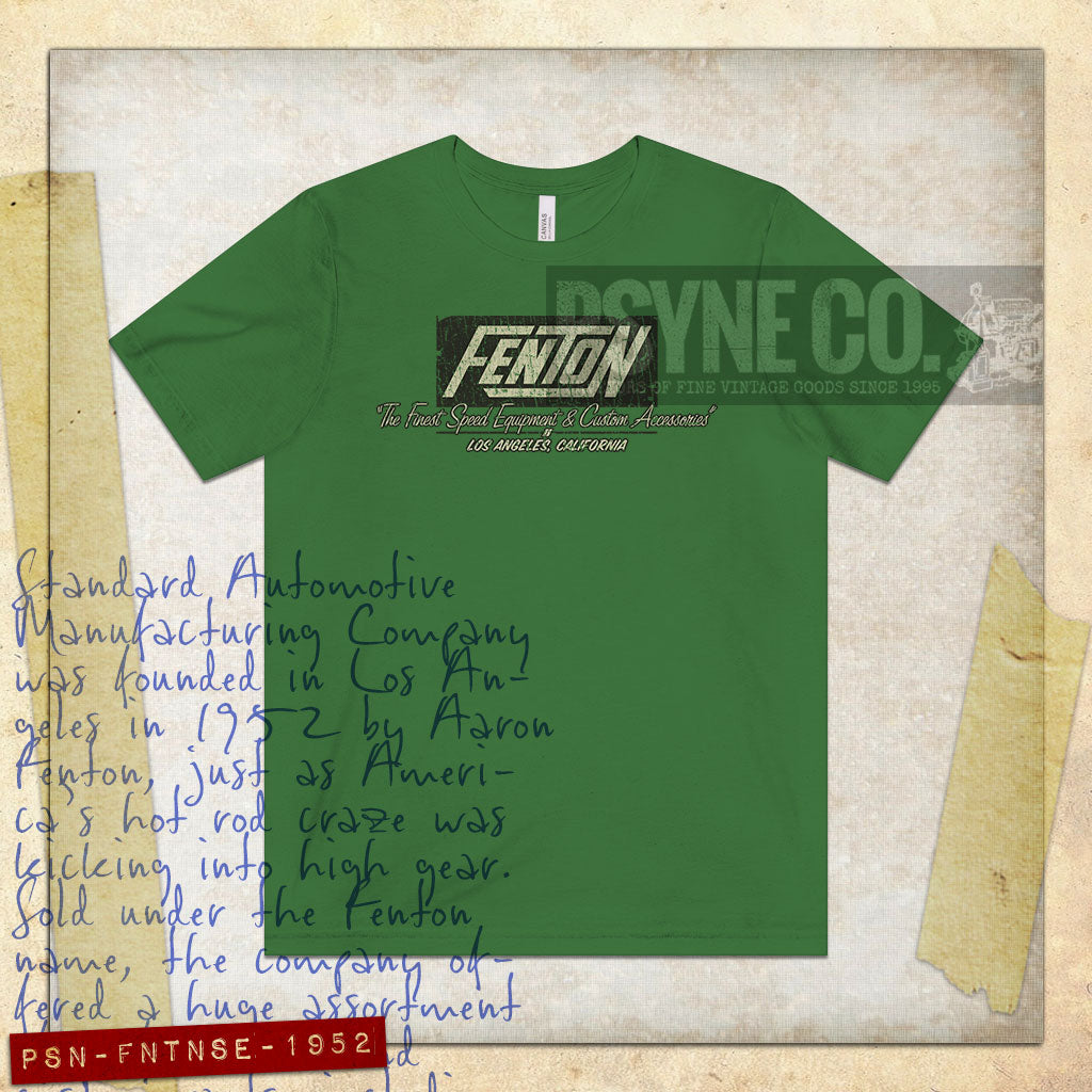 Fenton Speed Equipment 1952 Vintage Men's T-Shirt