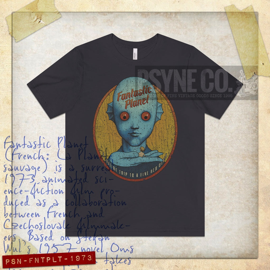 Fantastic Planet 1973 Vintage Men's T-Shirt