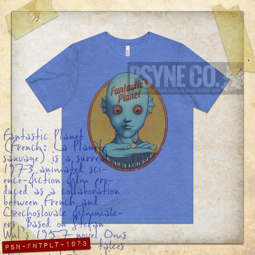 Fantastic Planet 1973 Vintage Men's T-Shirt