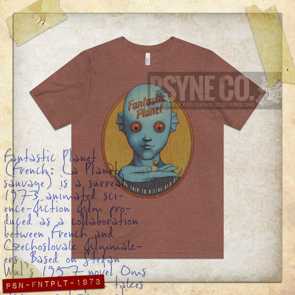 Fantastic Planet 1973 Vintage Men's T-Shirt
