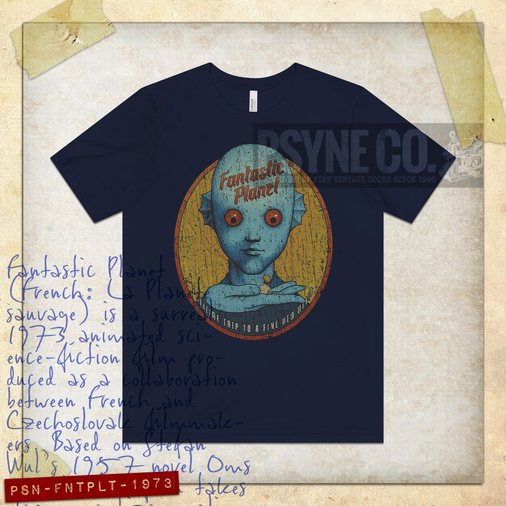 Fantastic Planet 1973 Vintage Men's T-Shirt