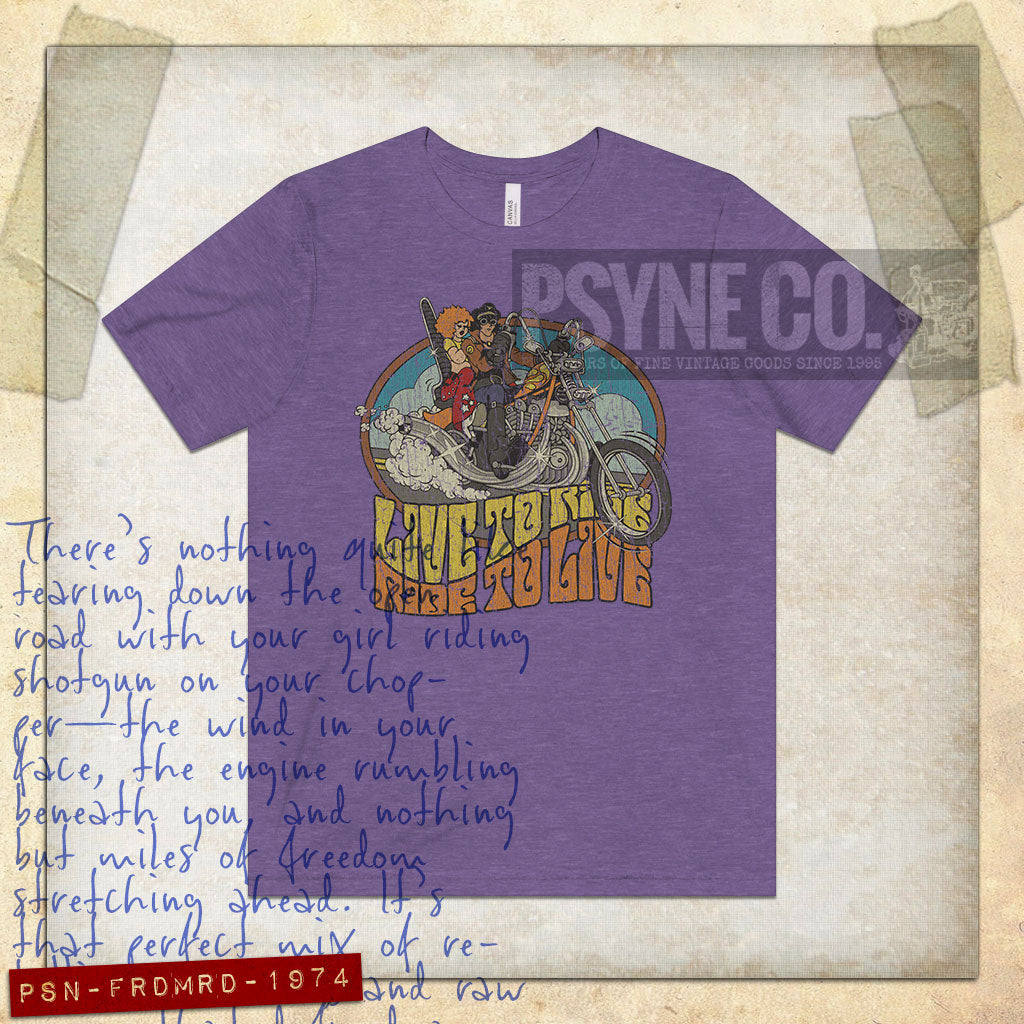 Freedom Rider 1974 Vintage Men's T-Shirt