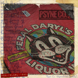 Feral Daryl’s Liquor World 1982 Vintage Men’s T-Shirt