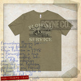 Farmersburg Plowing Service 1948 Vintage Men's T-Shirt