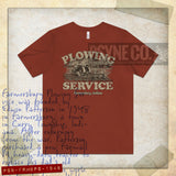 Farmersburg Plowing Service 1948 Vintage Men's T-Shirt