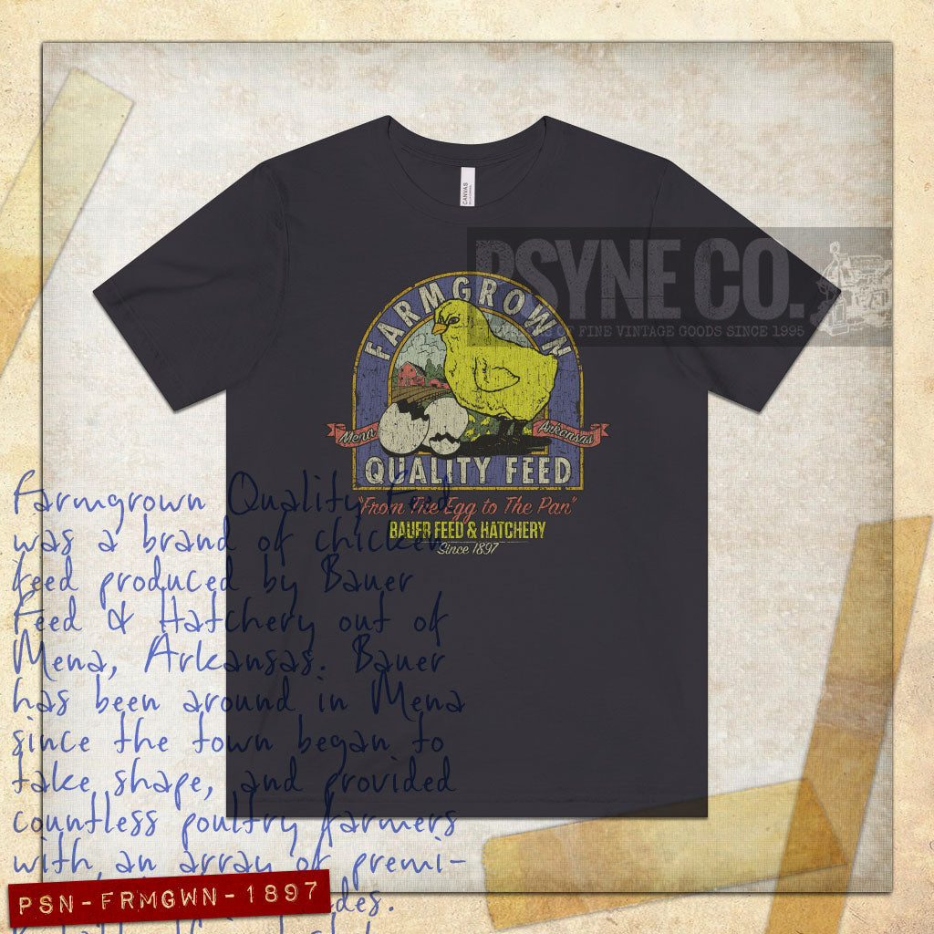Farmgrown Quality Feed 1897 Vintage Men's T-Shirt