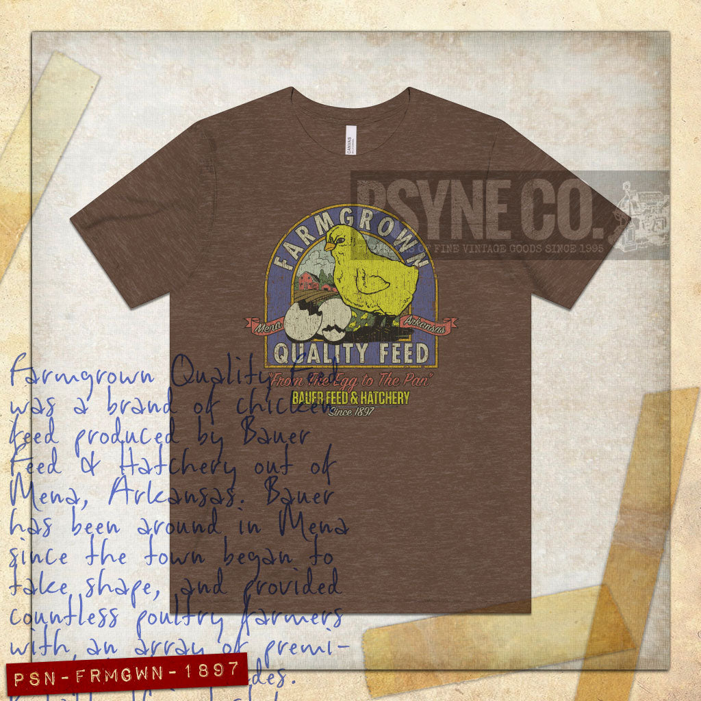 Farmgrown Quality Feed 1897 Vintage Men's T-Shirt