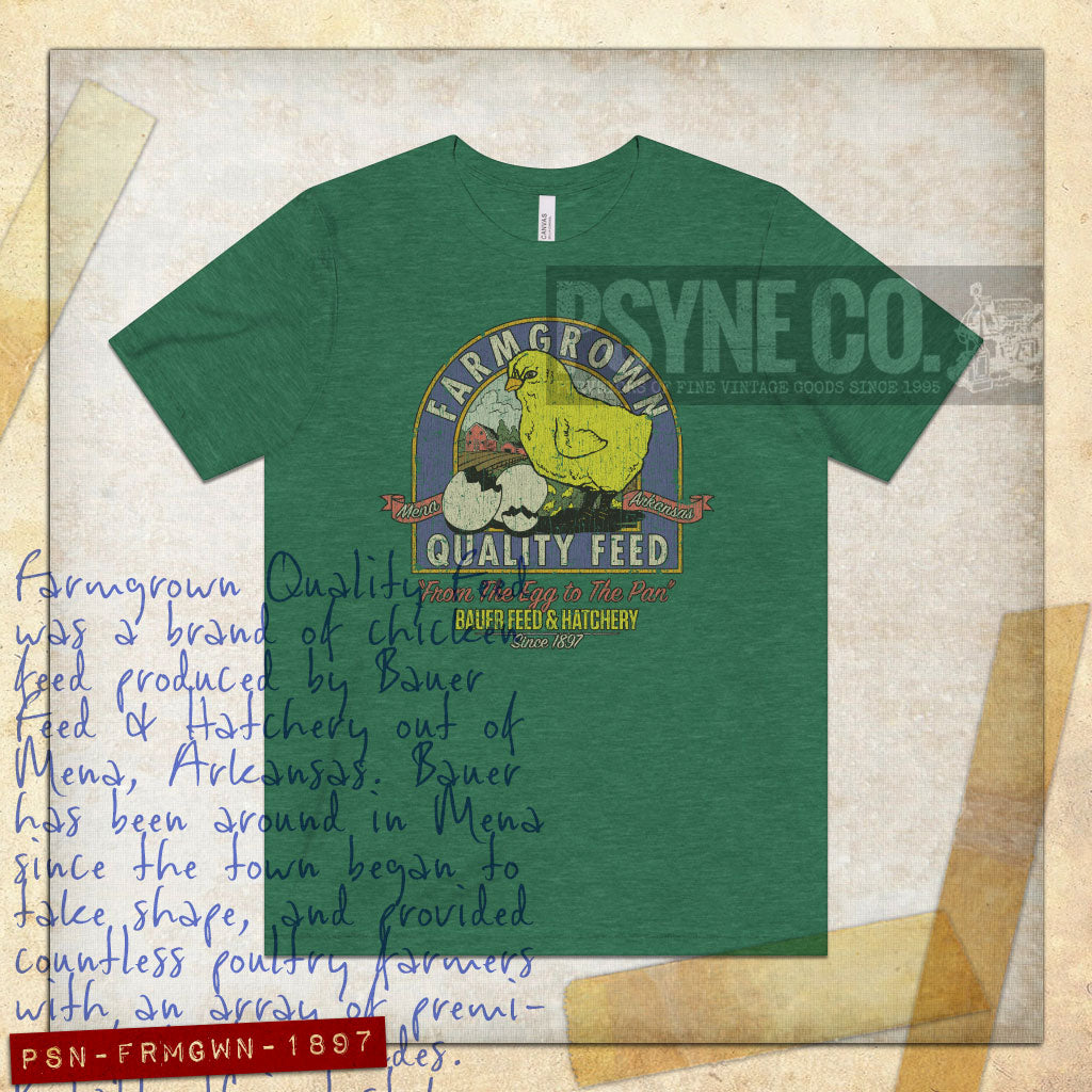 Farmgrown Quality Feed 1897 Vintage Men's T-Shirt