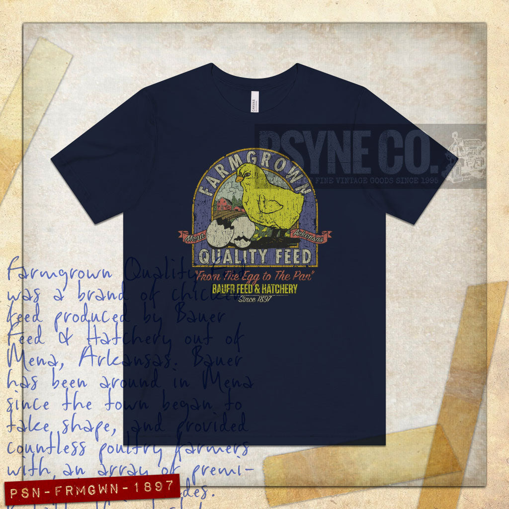Farmgrown Quality Feed 1897 Vintage Men's T-Shirt