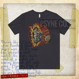 Flaming Ring of Death 1973 Vintage Men's T-Shirt