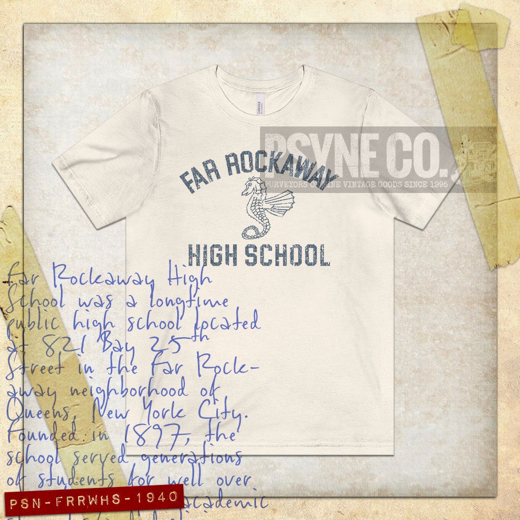 Far Rockaway High School 1940 Vintage Men's T-Shirt