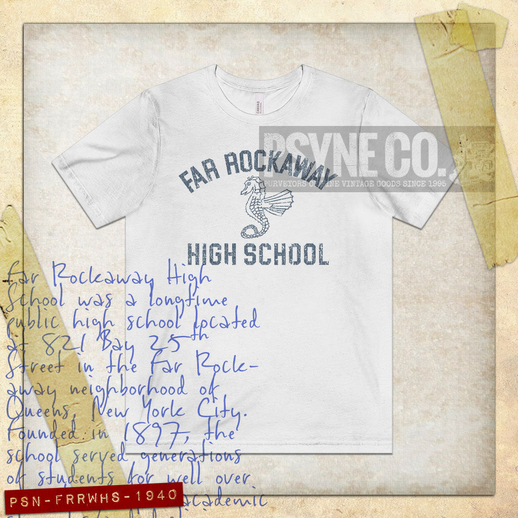 Far Rockaway High School 1940 Vintage Men's T-Shirt