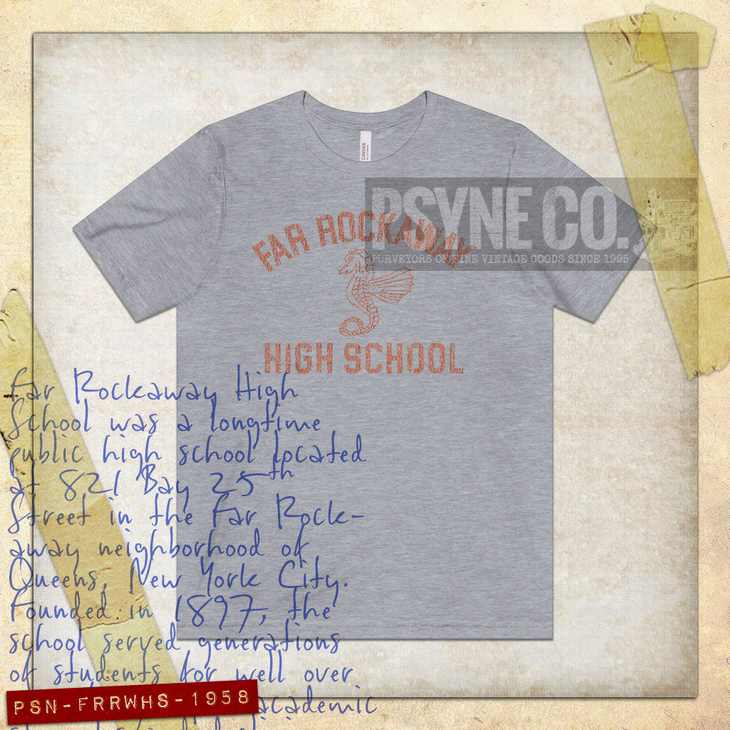 Far Rockaway High School 1958 Vintage Men's T-Shirt
