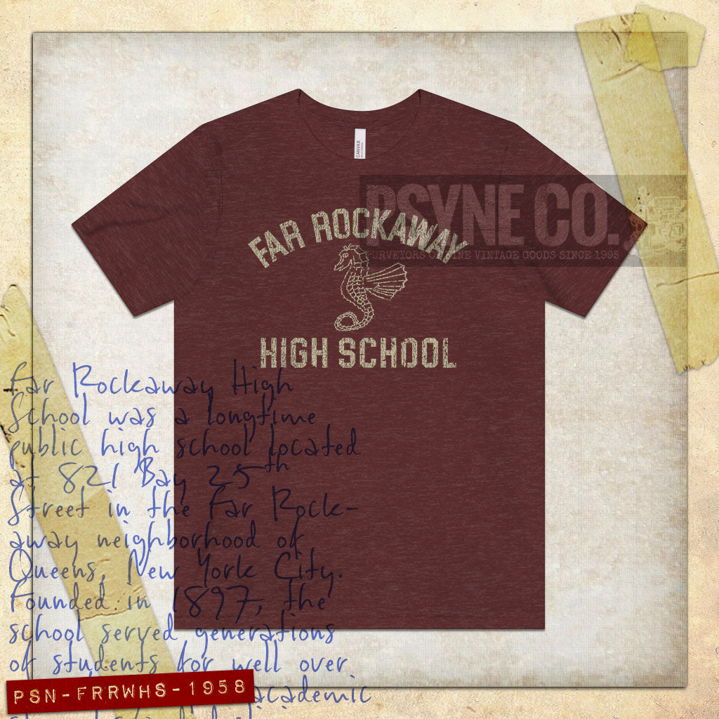 Far Rockaway High School 1958 Vintage Men's T-Shirt