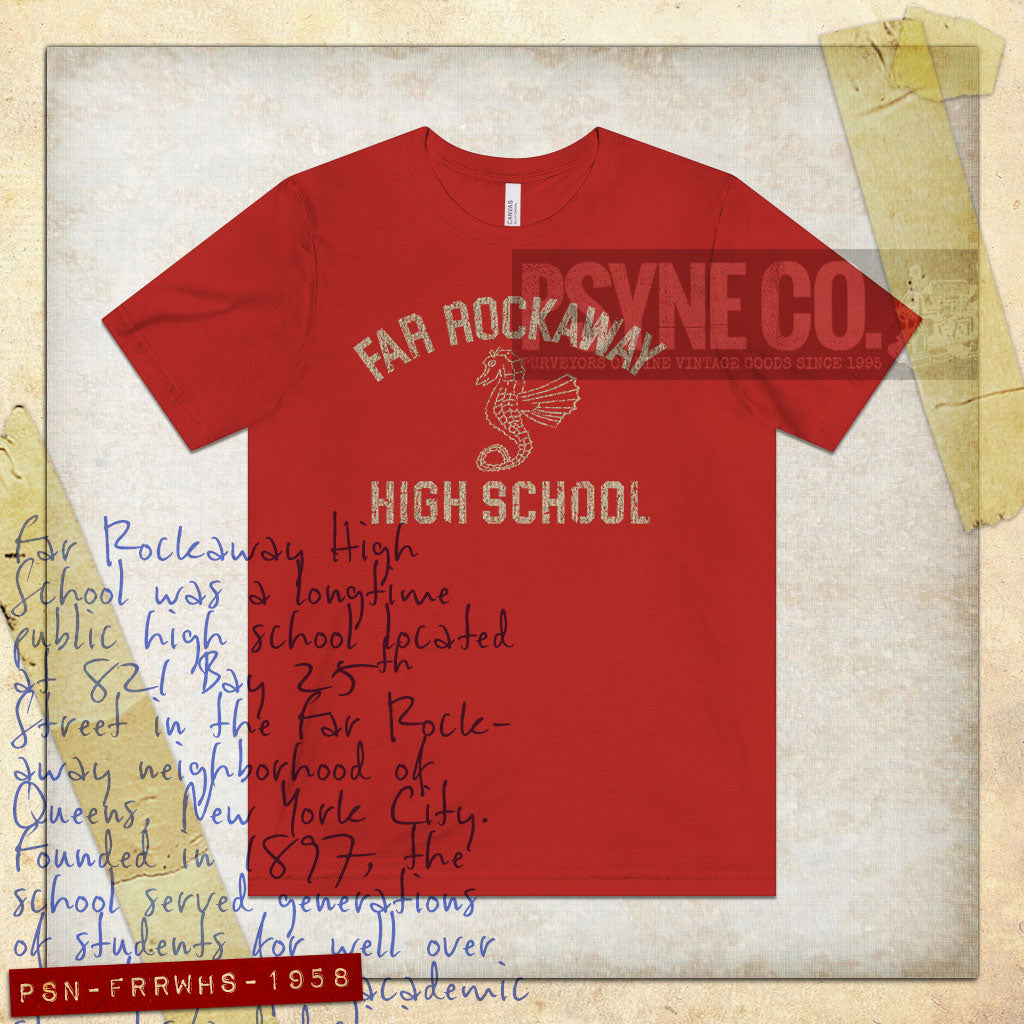 Far Rockaway High School 1958 Vintage Men's T-Shirt