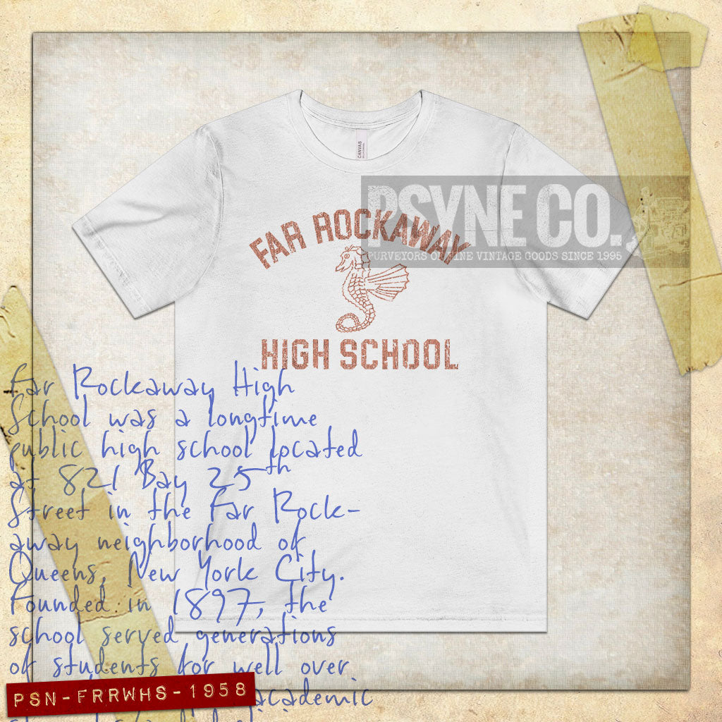 Far Rockaway High School 1958 Vintage Men's T-Shirt