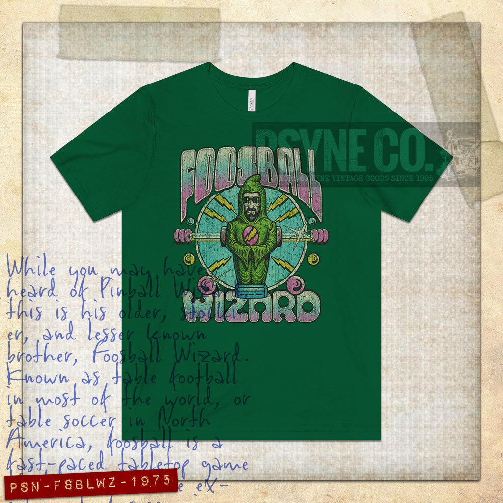 Foosball Wizard 1975 Vintage Men's T-Shirt