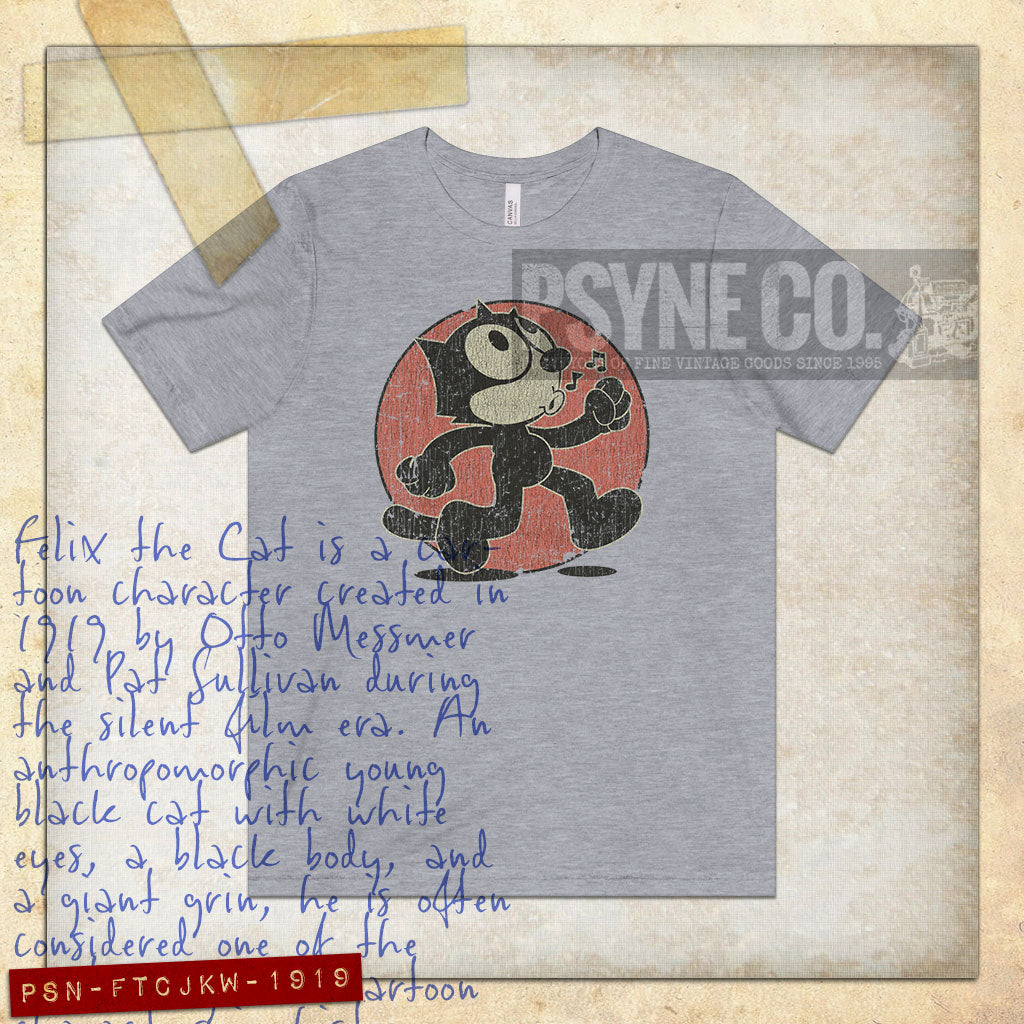 Felix The Cat Just Keep Walking 1919 Vintage Men's T-Shirt