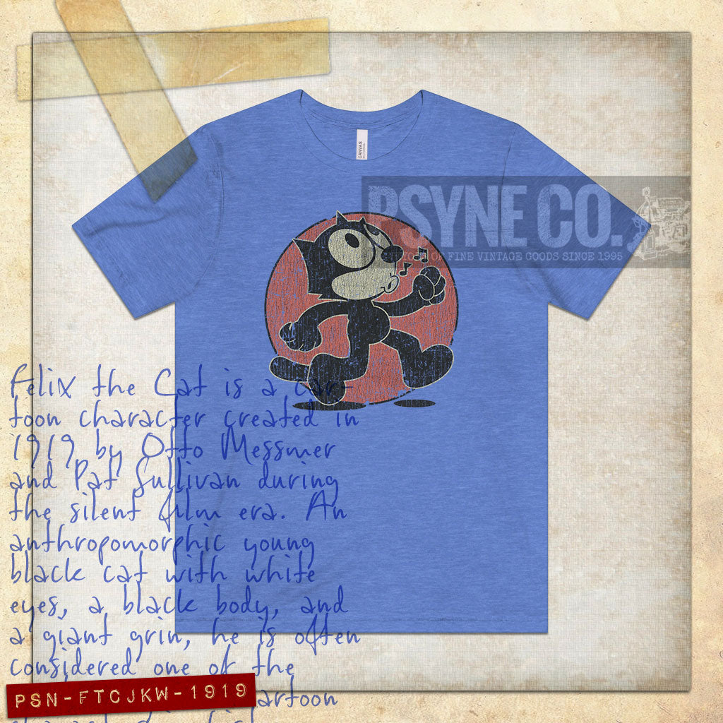Felix The Cat Just Keep Walking 1919 Vintage Men's T-Shirt