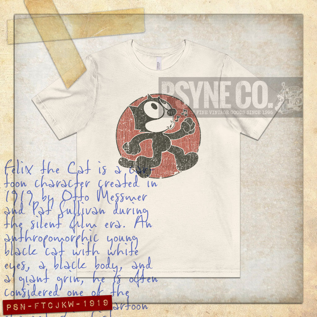 Felix The Cat Just Keep Walking 1919 Vintage Men's T-Shirt