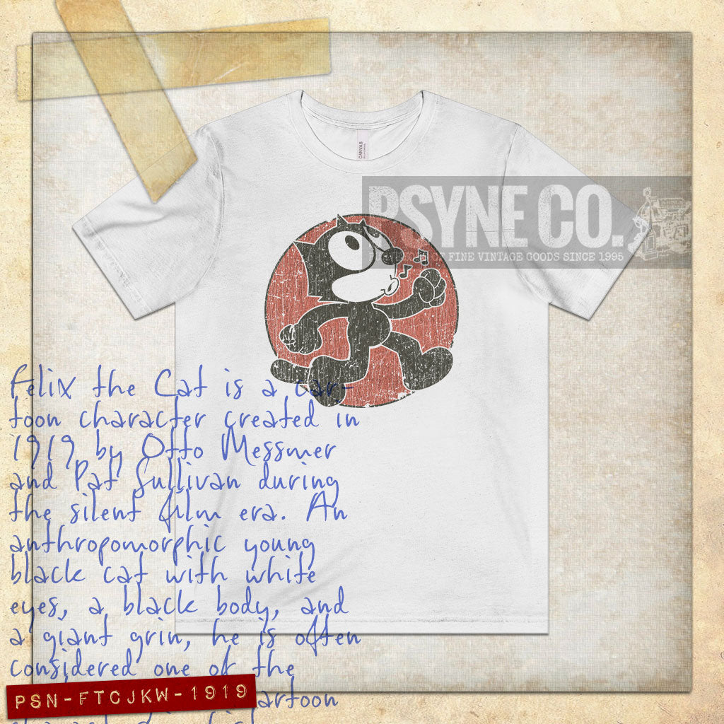 Felix The Cat Just Keep Walking 1919 Vintage Men's T-Shirt