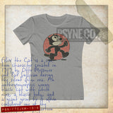 Felix The Cat Just Keep Walking 1919 Vintage Women's T-Shirt