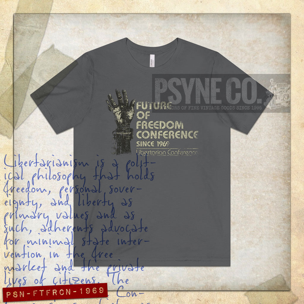 Future of Freedom Conference 1969 Vintage Men's T-Shirt