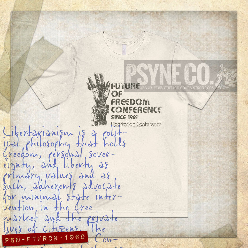 Future of Freedom Conference 1969 Vintage Men's T-Shirt