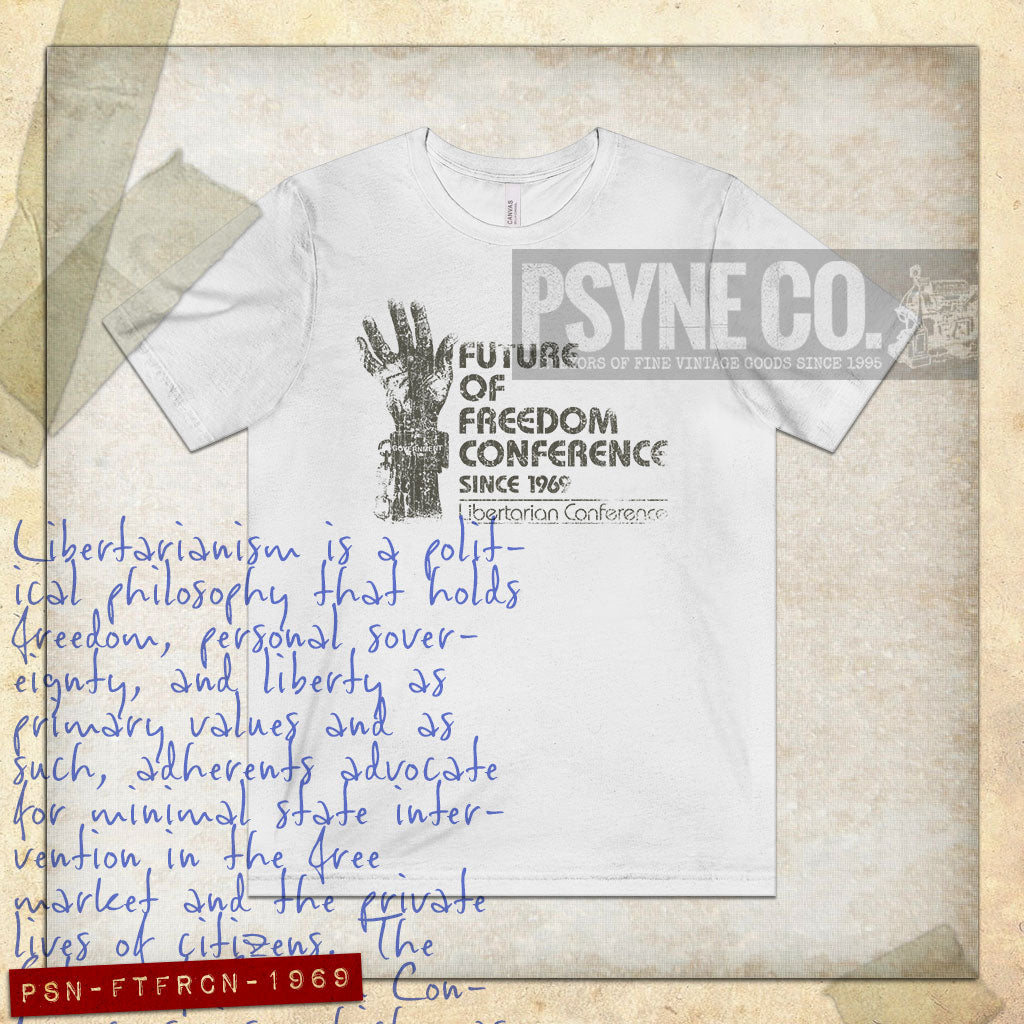 Future of Freedom Conference 1969 Vintage Men's T-Shirt