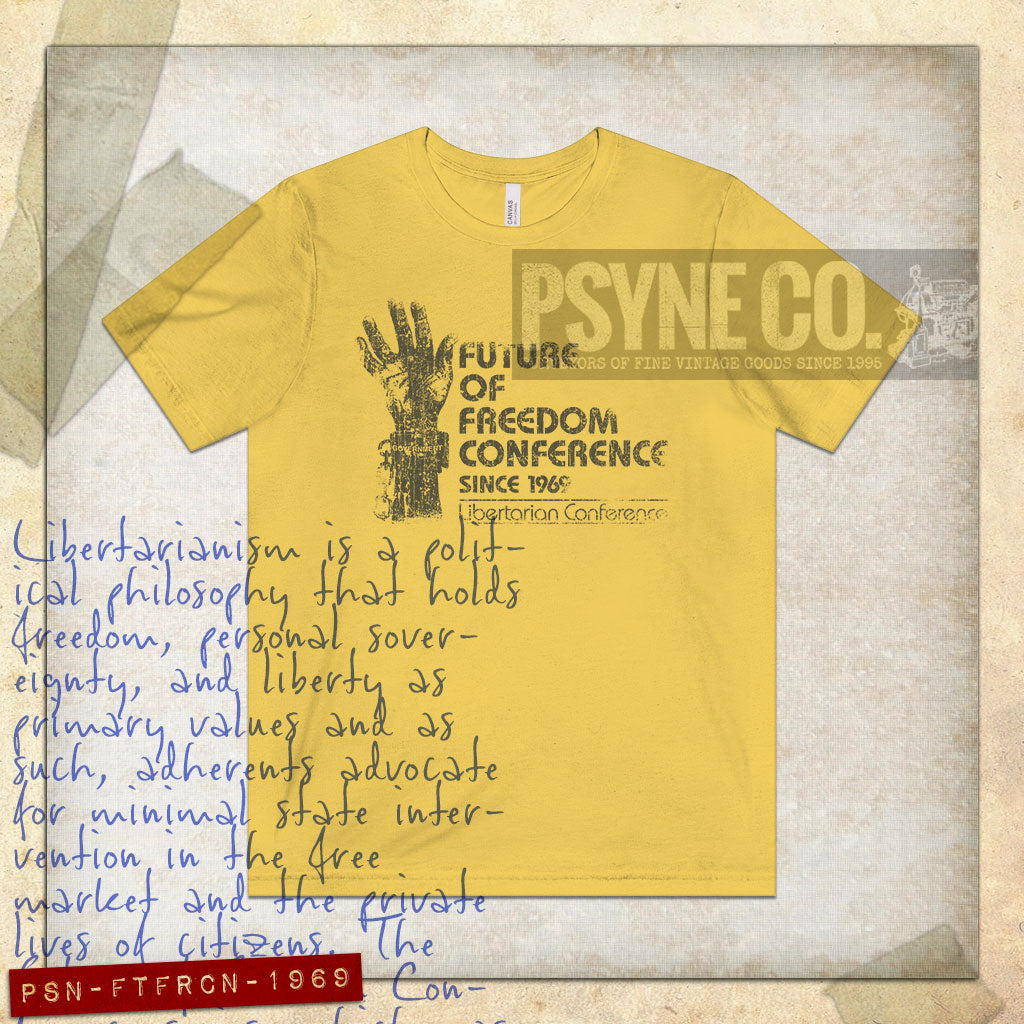 Future of Freedom Conference 1969 Vintage Men's T-Shirt