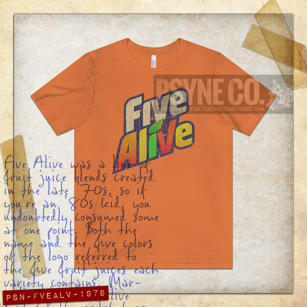 Five Alive 1979 Vintage Men's T-Shirt