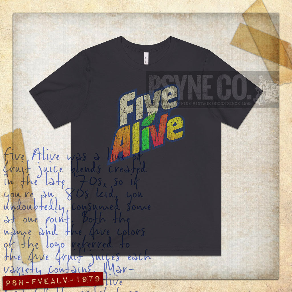 Five Alive 1979 Vintage Men's T-Shirt