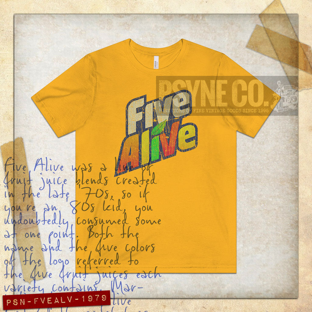 Five Alive 1979 Vintage Men's T-Shirt
