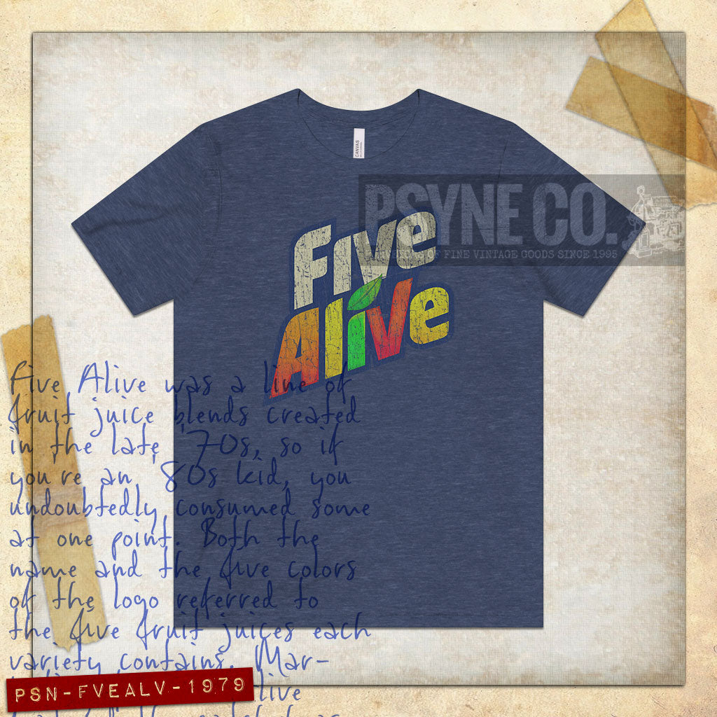 Five Alive 1979 Vintage Men's T-Shirt