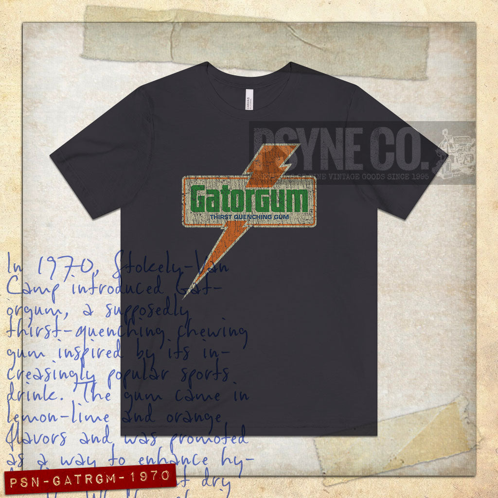 Gatorgum Thirst Quencher 1970 Vintage Men's T-Shirt
