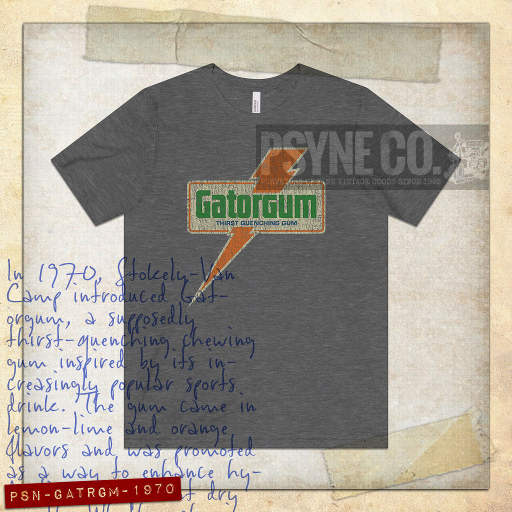 Gatorgum Thirst Quencher 1970 Vintage Men's T-Shirt