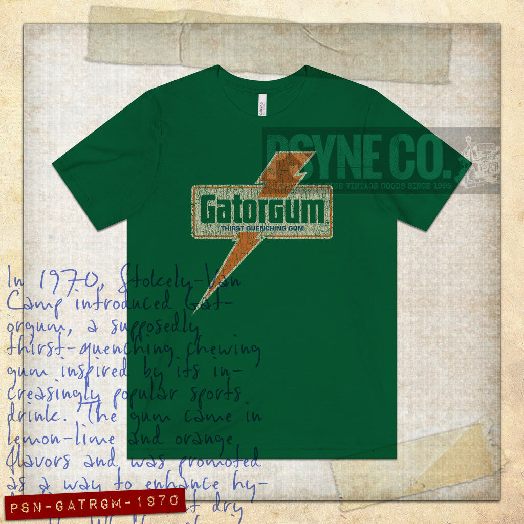 Gatorgum Thirst Quencher 1970 Vintage Men's T-Shirt