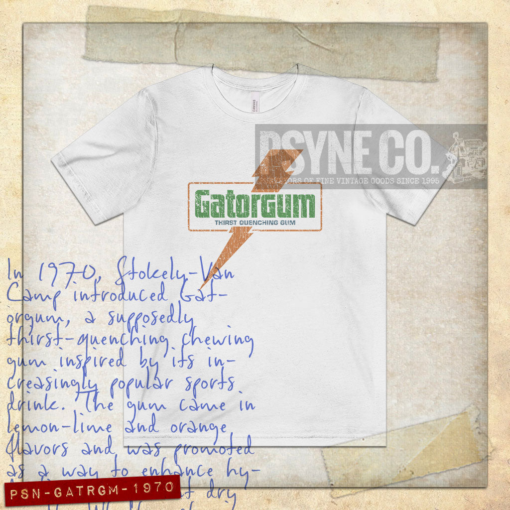 Gatorgum Thirst Quencher 1970 Vintage Men's T-Shirt